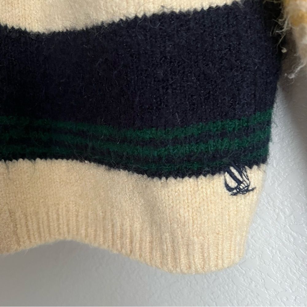 Vintage Nautica Hudson Bay Shawl Collar Cardigan Size Small - Picture 4 of 7